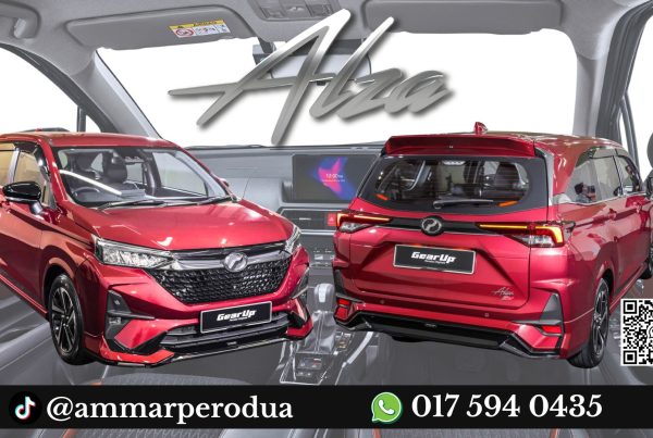 Perodua Alza MPV Keluarga Moden: Ruang Luas Dan Selesa Untuk Travel