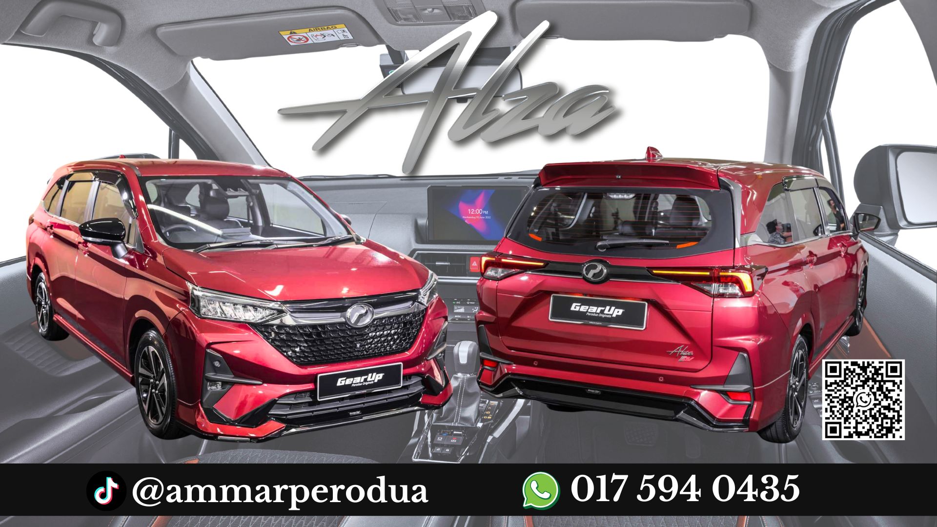 Perodua Alza MPV Keluarga Moden: Ruang Luas Dan Selesa Untuk Travel
